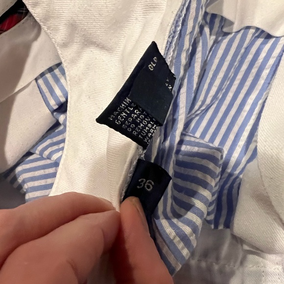 Polo Ralph Lauren Men’s Seersucker Blue White Golf Shorts 36 - Picture 5 of 9